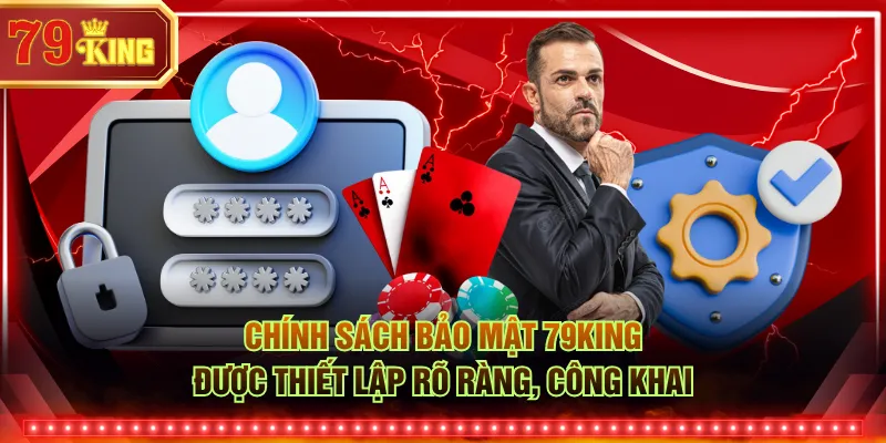 Chính sách bảo mật 79KING được thiết lập rõ ràng, công khai