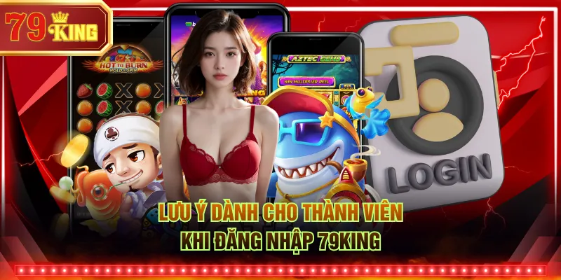Lưu ý dành cho thành viên khi đăng nhập 79KING